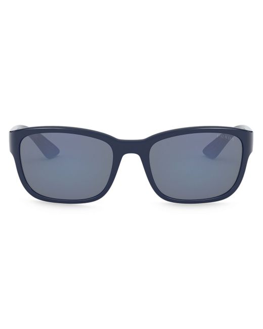 Prada Linea Rossa rectangular-frame sunglasses