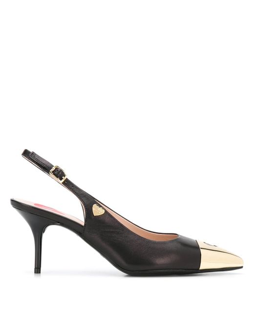 Love Moschino slingback pointed pumps