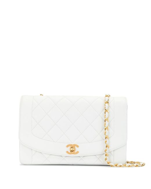 Chanel Pre-Owned quilted Diana shoulder bag