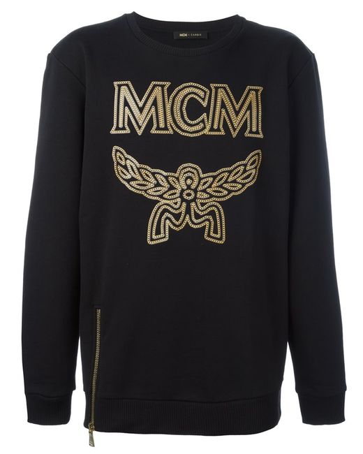 Mcm logo print sweatshirt