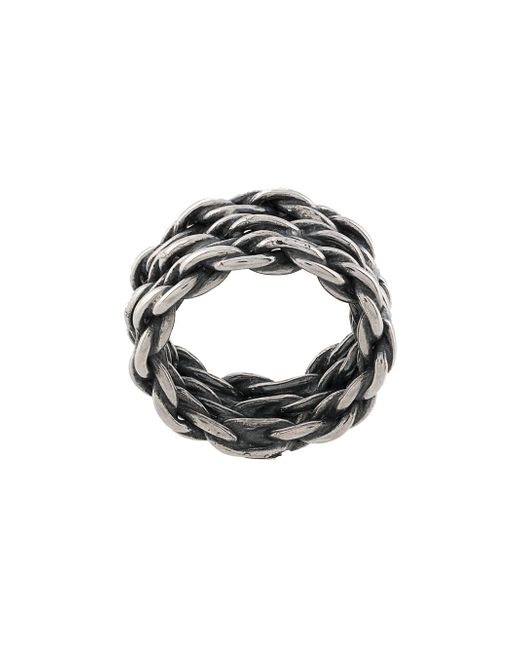 Goti engraved chain ring
