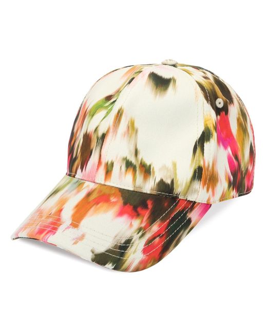 Msgm abstract-print baseball cap