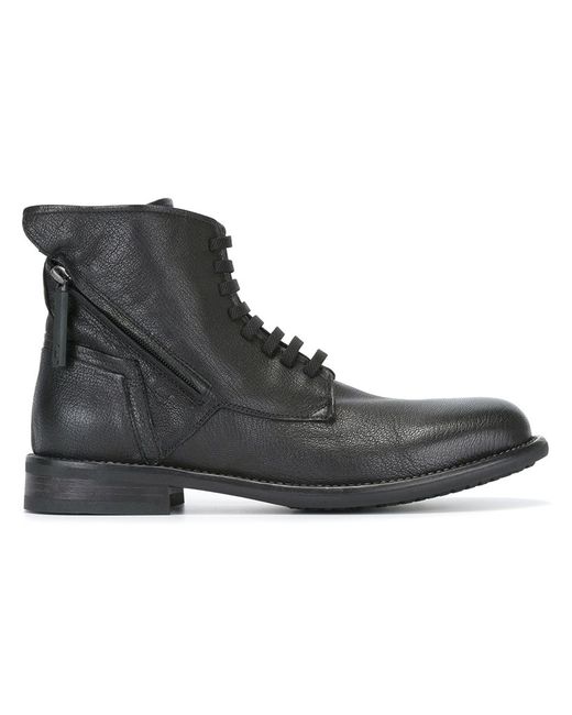 Bruno Bordese lateral zipped boots