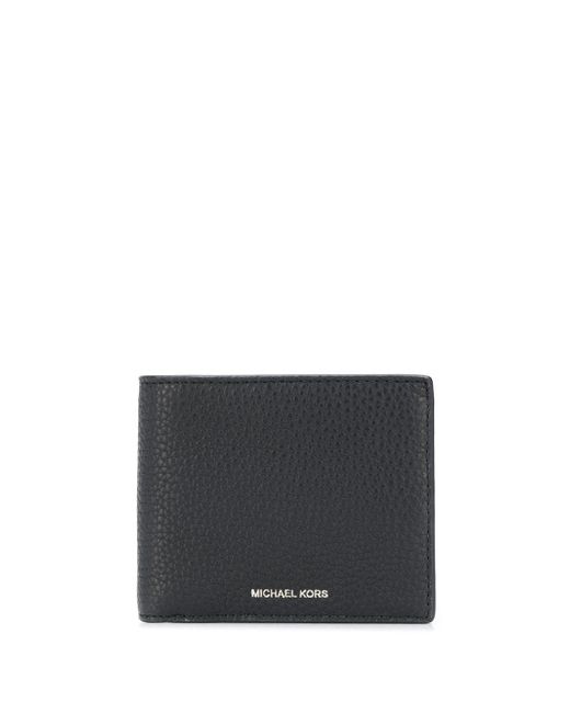 Michael Kors Collection Greyson pebbled billfold wallet