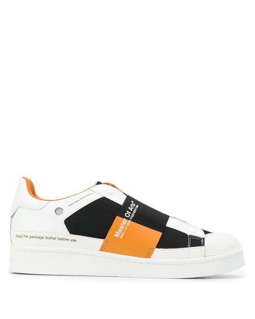 Moa Master Of Arts colour block low-top sneakers