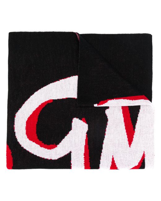 Msgm knitted wool scarf