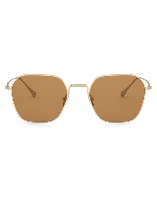 Giorgio Armani Square Man tinted sunglasses