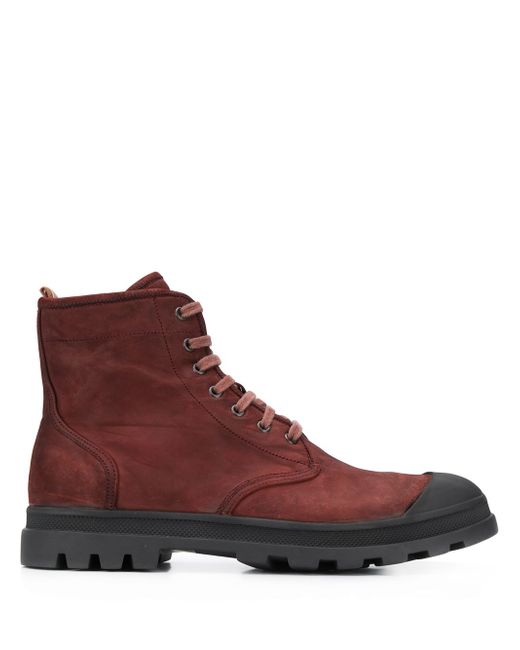 Officine Creative Kasbek lace-up ankle boots