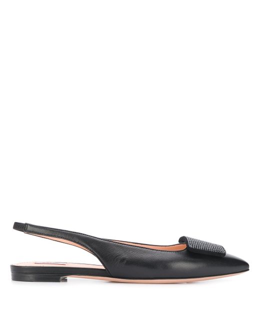 Bally pointed slingback pumps