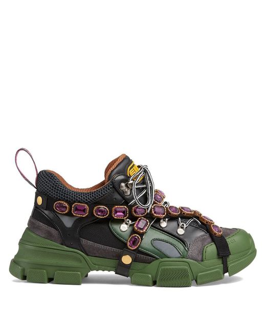 Gucci Flashtrek sneakers with removable crystals