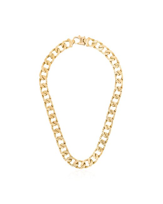 Laud 18kt gold curb chain necklace