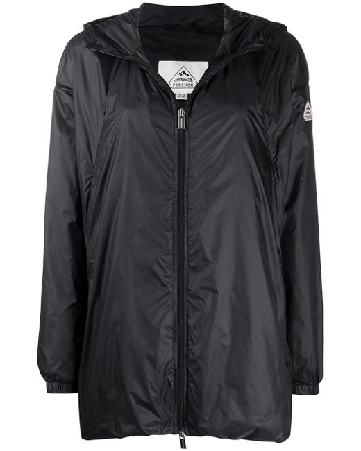 Pyrenex logo-patch hooded jacket
