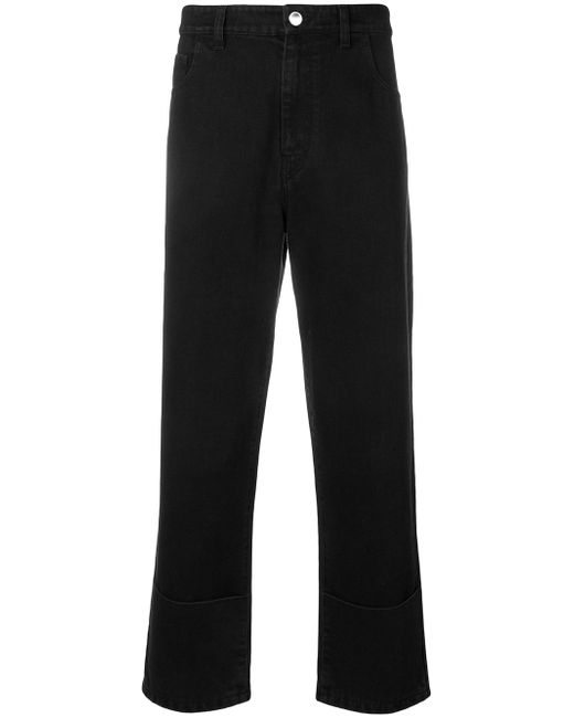 Raf Simons cropped straight jeans