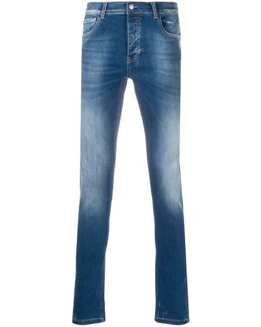 Frankie Morello stonewashed skinny jeans