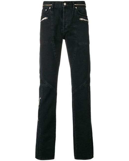 Givenchy zip-detail straight jeans