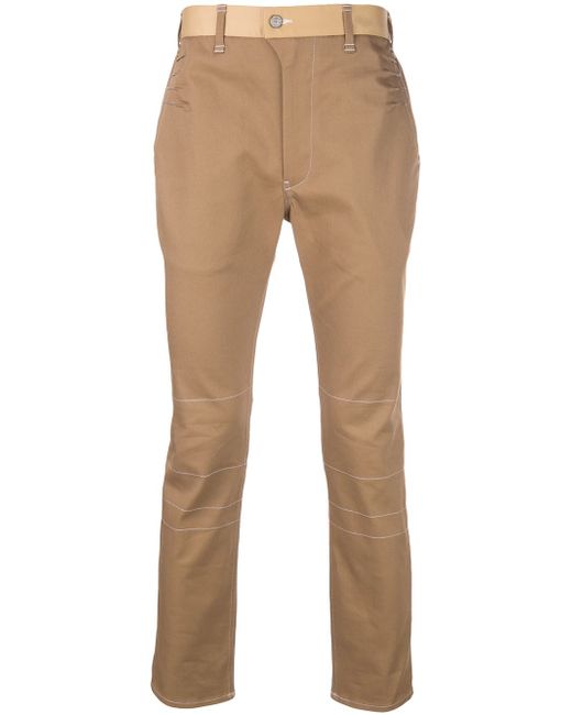 Julien David overstitched trousers