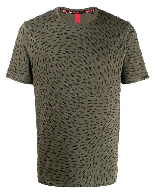 Raeburn shark print T-shirt