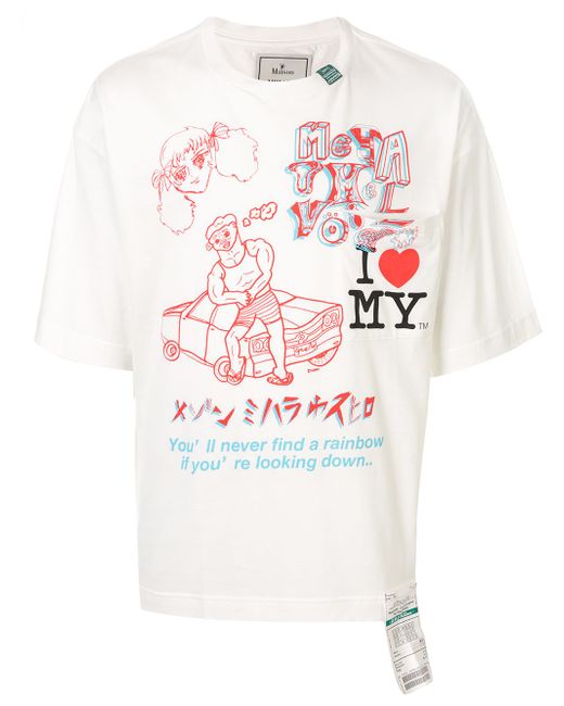 Maison Mihara Yasuhiro printed crew neck T-shirt