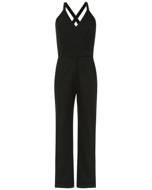 Andrea Marques panelled Cachecoeur jumpsuit