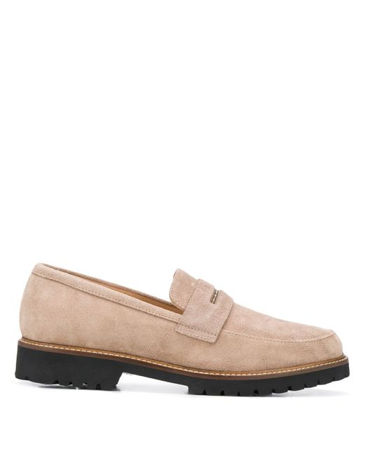 Peserico penny strap loafers