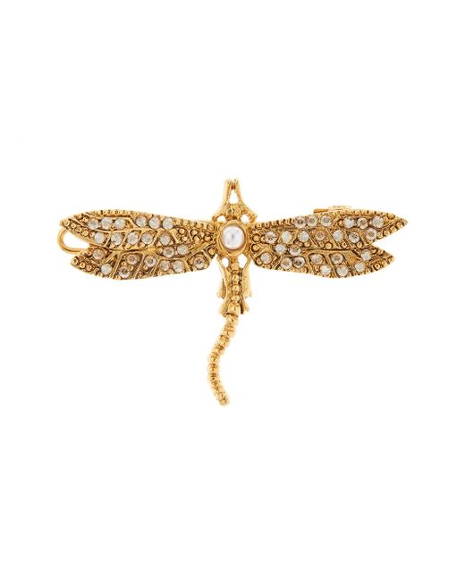 Oscar de la Renta Dragonfly barrette hair clip
