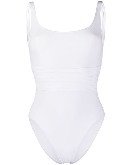 Eres stitched panel swimsuit