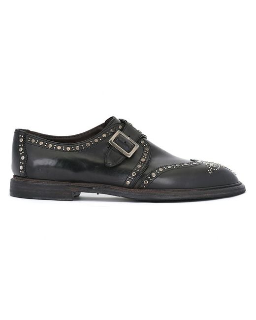 Dolce & Gabbana studded monk shoes 39 Calf