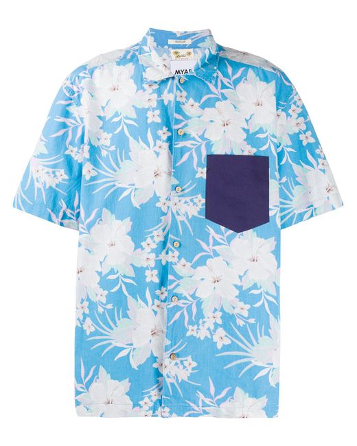 Myar Hawaiian floral-print shirt