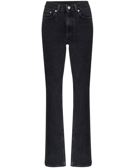 Sunflower high-waist straight-leg jeans