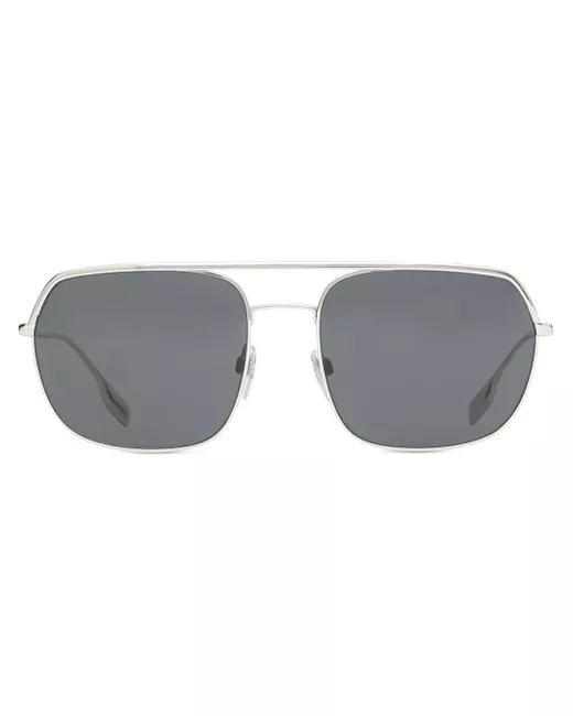 Burberry aviator frame sunglasses