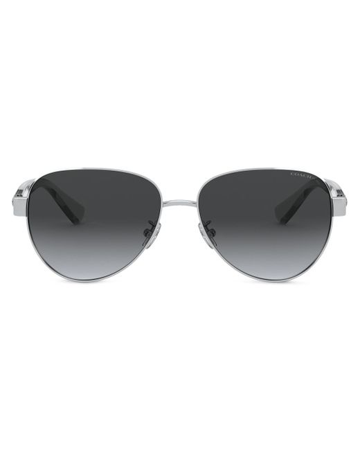 Coach aviator frame sunglasses