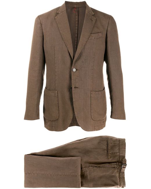 Dell'oglio single breasted two-piece suit