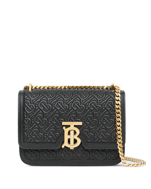 Burberry small quilted monogram bag