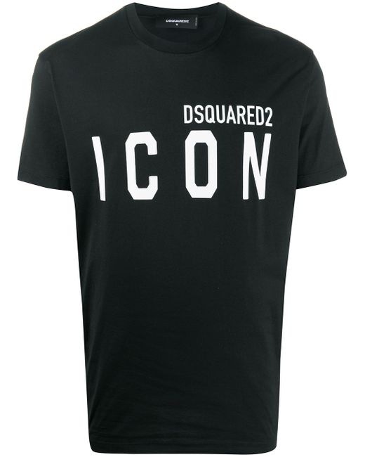 Dsquared2 Icon-print crew neck T-shirt
