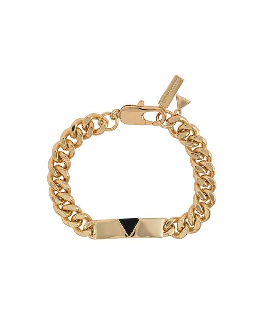 Coup De Coeur chunky chain pyramid bracelet