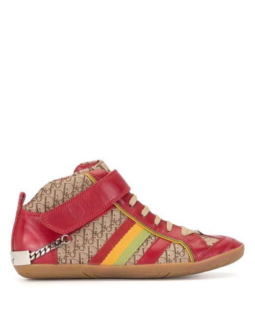 Christian Dior pre-owned Rasta Trotter high-top sneakers
