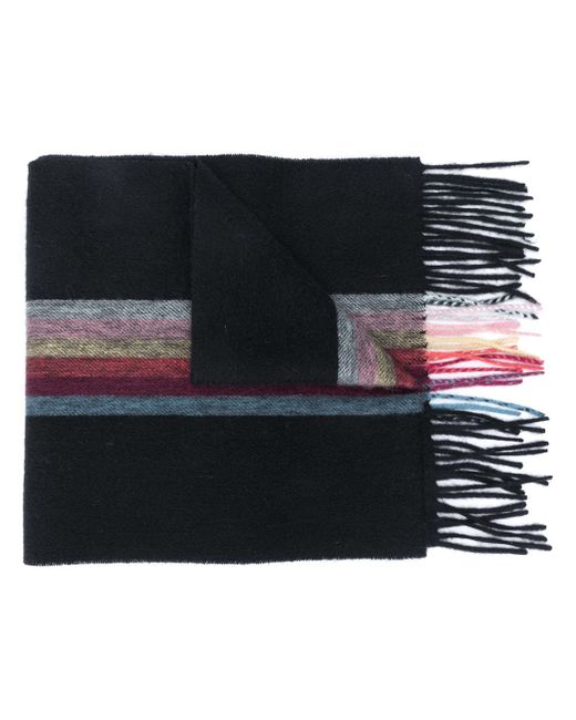Paul Smith artist stripe scarf