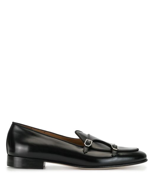 Edhen Milano double monk strap loafers