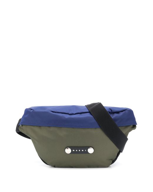 Marni colour-block belt bag