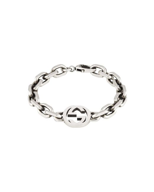 Gucci Sterling Interlocking G bracelet