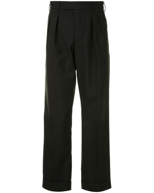 Pt01 straight tailored trousers