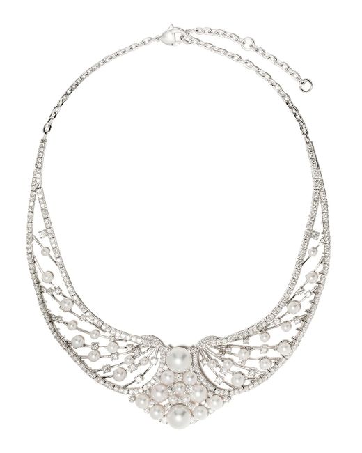 Yoko London 18kt gold diamond Heirloom necklace