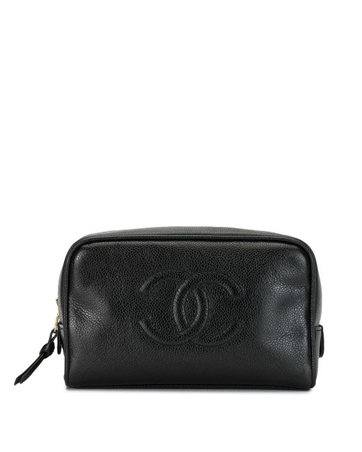 Chanel Pre-Owned 1997 CC cosmetics case