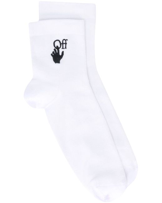 Off-White hand logo socks