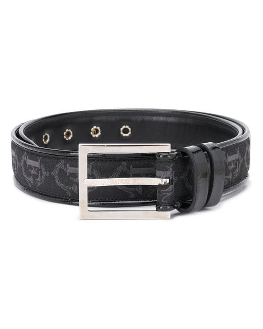 Gianfranco Ferré Pre-Owned monogrammed square buckle belt