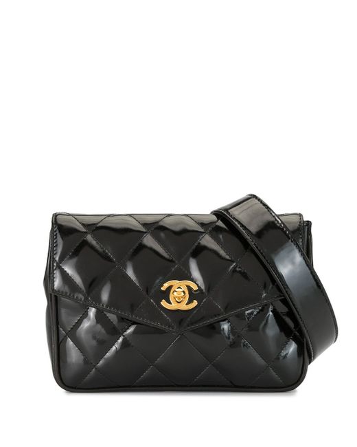 Chanel Pre-Owned 1995 diamond quilted belt bag