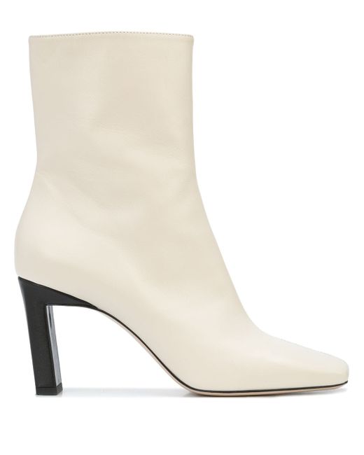 Wandler Isa two-tone ankle boots