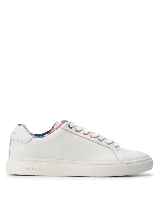 Paul Smith stripe lined lace-up sneakers