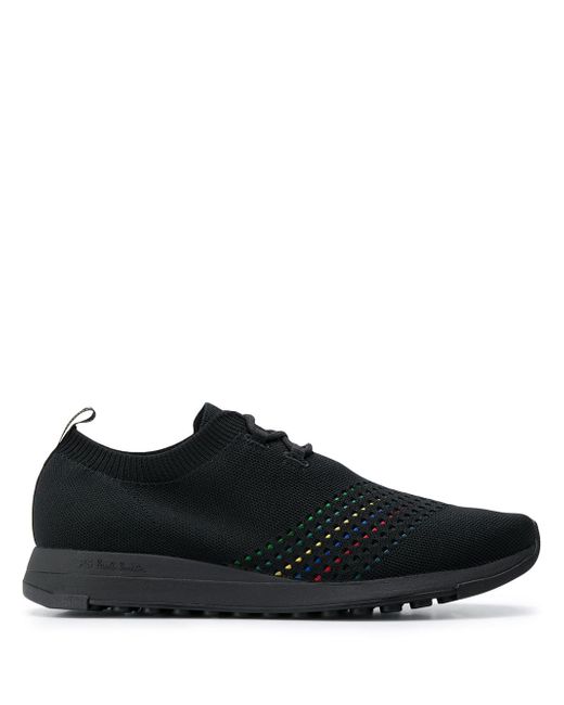 PS Paul Smith knitted logo patch detail sneakers
