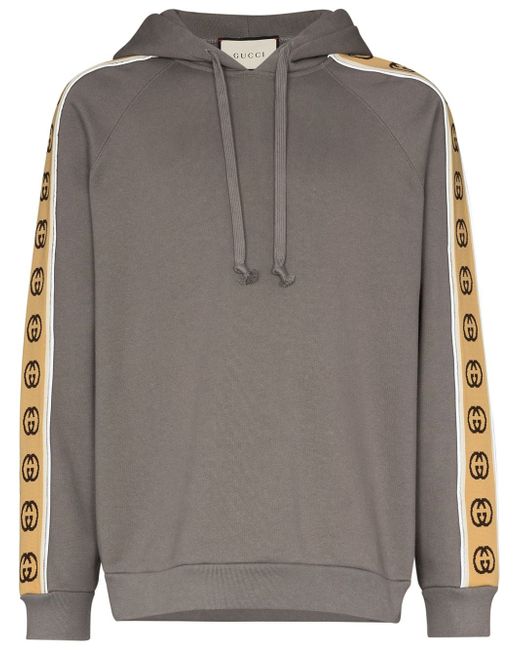 Gucci logo tape hoodie